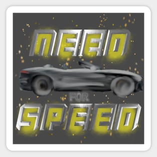 Need For Speed Sticker